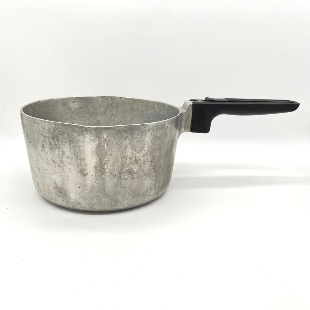 Vintage Wagner Ware Sidney O Magnalite 3 Quart 4683 P Saucepan Pour Spout No Lid